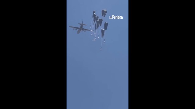 L'acheminement de l'aide humanitaire par voie aérienne reprend à Gaza