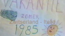 Vakantie Zwitserland-1985