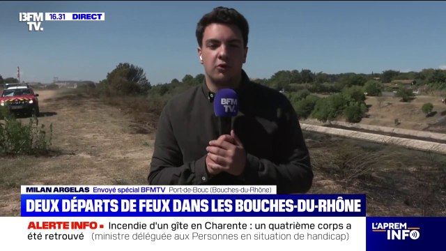 Incendies: deux nouveaux départs de feux dans les Bouches-du-Rhône dont un déjà fixé