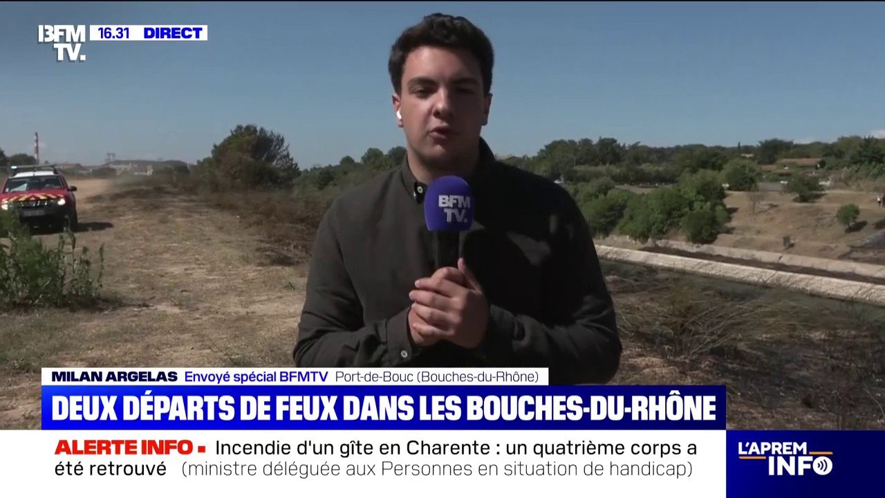 Incendies: deux nouveaux départs de feux dans les Bouches-du-Rhône dont un déjà fixé