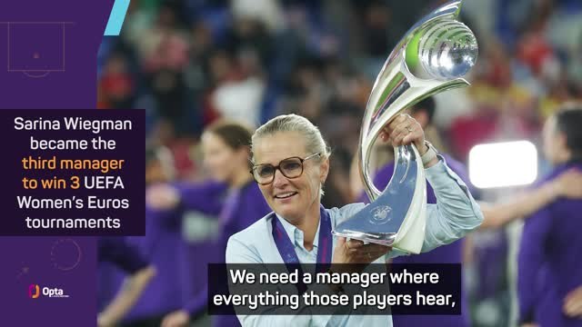 Sarina Wiegman was 'the missing link' for England - White
