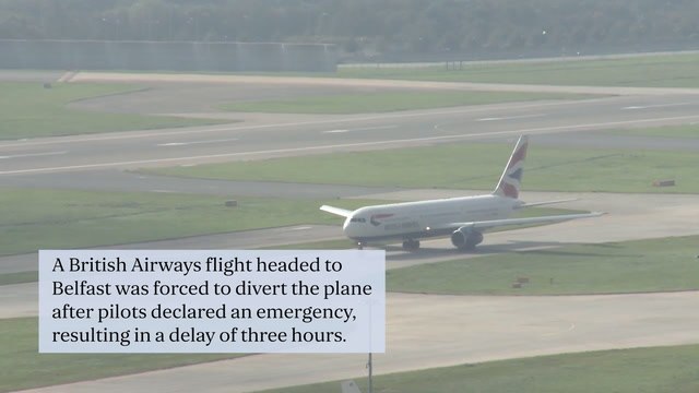 British Airways plane forced to divert mid-air after pilots declared emergency on board