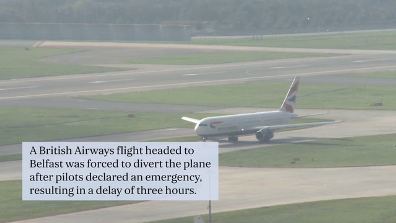 British Airways plane forced to divert mid-air after pilots declared emergency on board