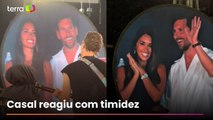 Messi aparece na ‘kiss cam’ com a esposa e é ovacionado em show do Coldplay