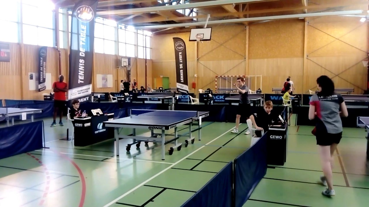 Tournoi de Tennis de Table à Nogent le 01/05/19 - Tournoi National B