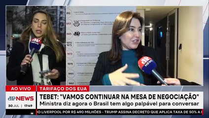 Tebet sobre tarifaço: “Vamos continuar na mesa de negociação”