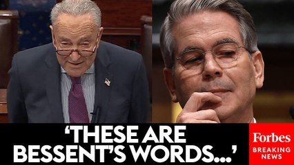 Chuck Schumer Torches Secretary Bessent Over Shock Claim About Social Security
