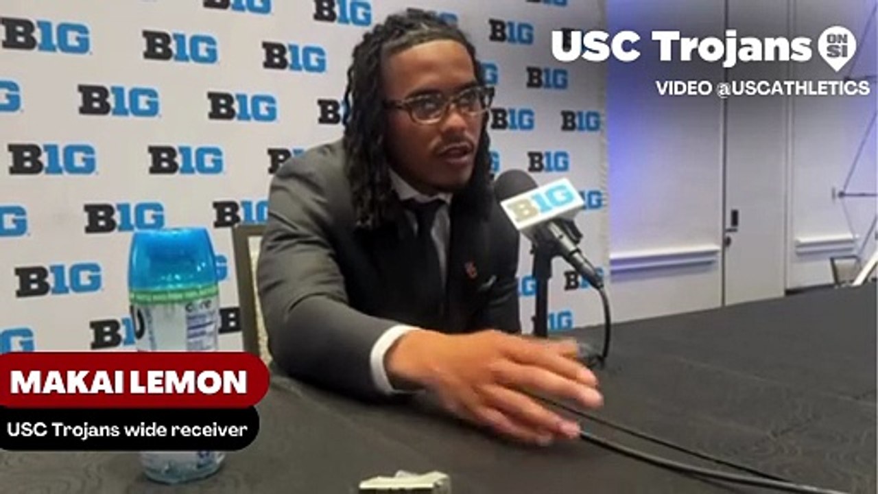 USC Trojans wide receiver Makai Lemon discusses his relationship with Chad Bowden