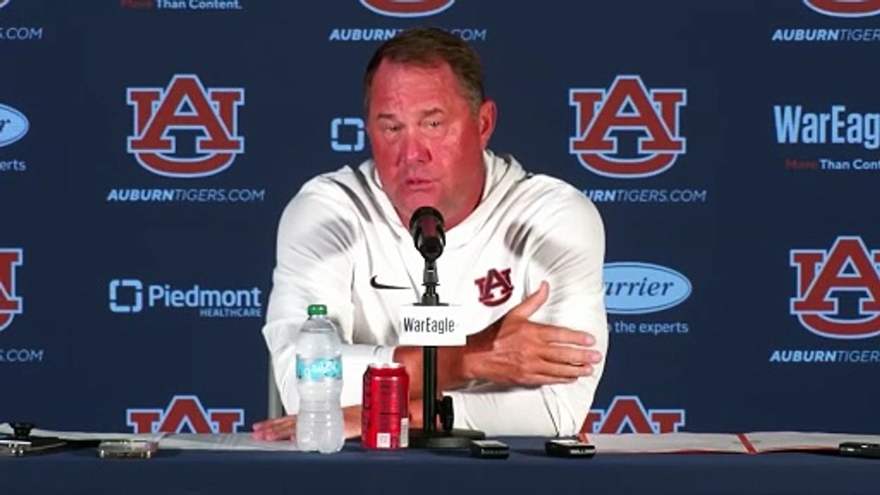 Hugh Freeze on Auburn Tigers OL: 'A Solid Group for Us'