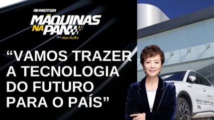 A revolução da mobilidade elétrica com Stella Li, da BYD | MÁQUINAS NA PAN