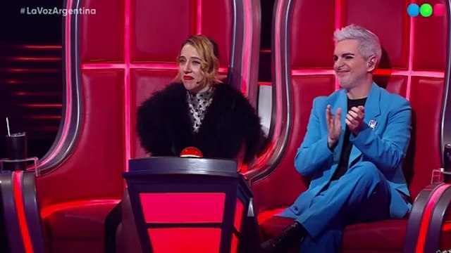 A los gritos: la reacción de Lali Espósito en La Voz Argentina que desconcertó a Nico Occhiato