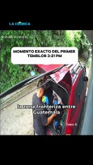 Dos sismos sacuden frontera entre Guatemala y El Salvador