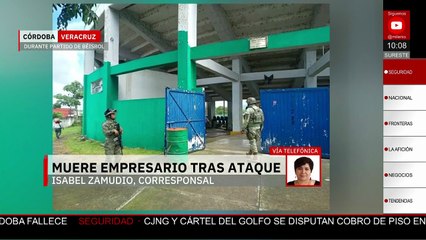 Ataque armado en un partido de béisbol de Veracruz deja a un empresario sin vida