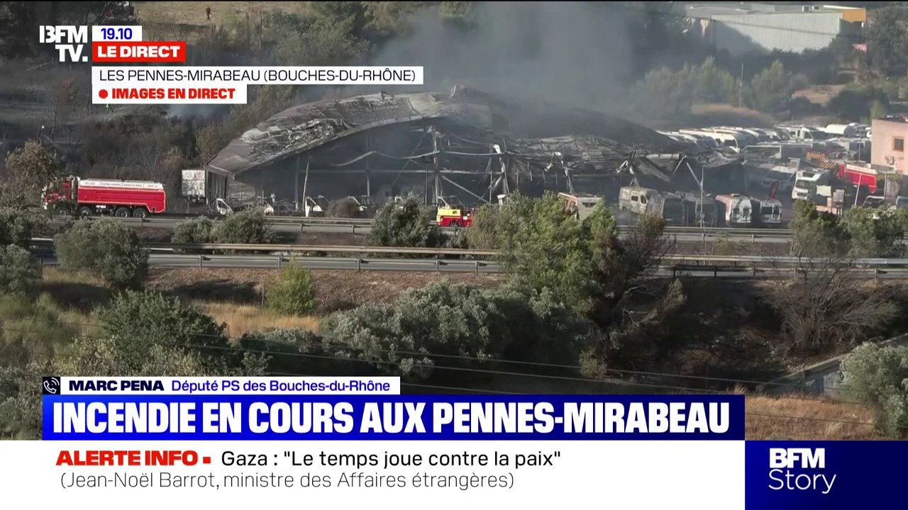 Incendie aux Pennes-Mirabeau: "À l'heure du changement climatique, il faut un grand plan de vigilance", estime Marc Pena, député PS des Bouches-du-Rhône