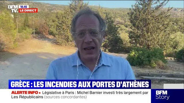 Story 6 : Grèce, les incendies aux portes d'Athènes – 28/07