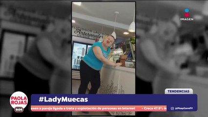 “Lady Muecas”. Extranjera es captada insultado en una heladería de la CDMX