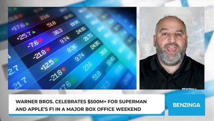 Warner Bros. Celebrates $500M+ for Superman and Apple’s F1 in a Major Box Office Weekend