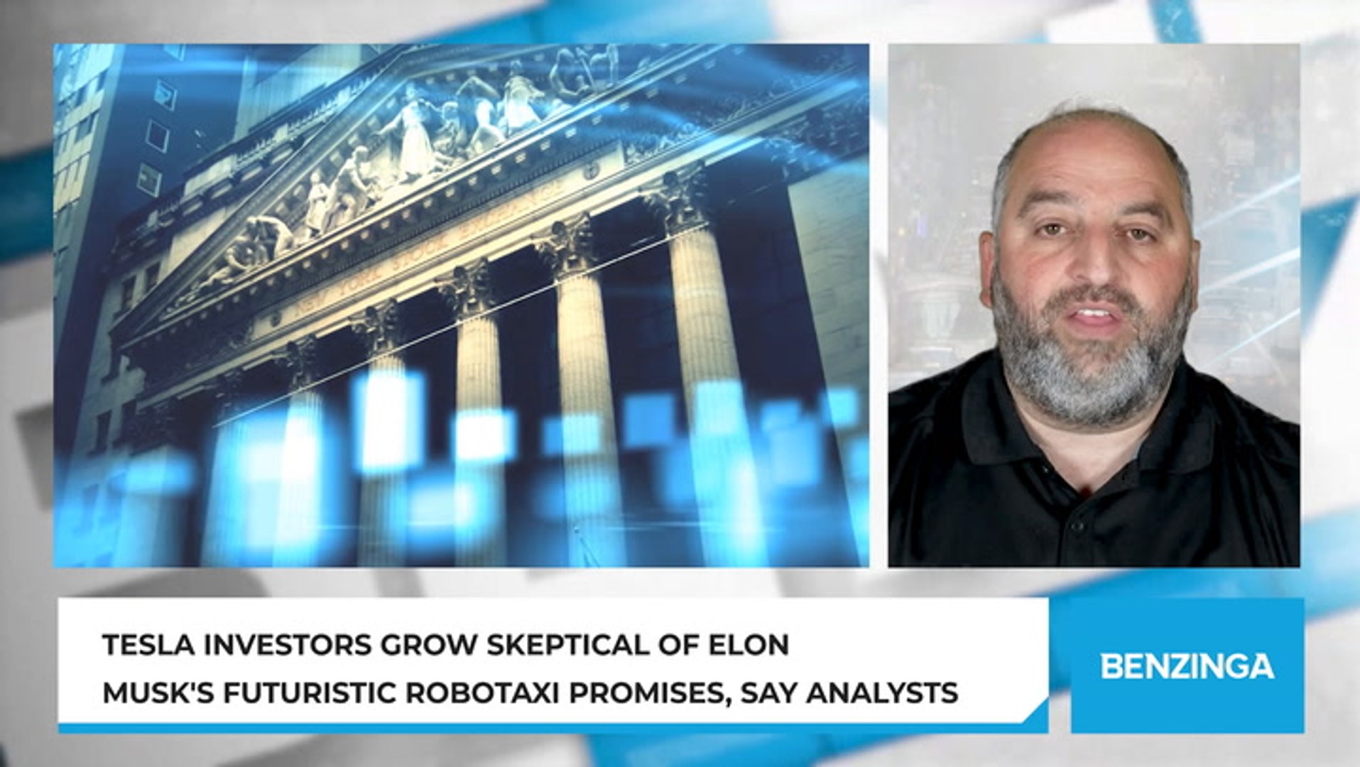 ⁣Tesla Investors Grow Skeptical Of Elon Musk's Futuristic Robotaxi Promises, Say Analysts