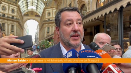 Salvini "Milano è una città ferma e insicura, lavoriamo per il futuro"