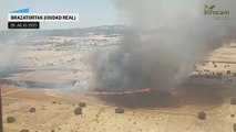 Un incendio en Ciudad Real obliga a detener la circulación ferroviaria entre Madrid y Andalucía
