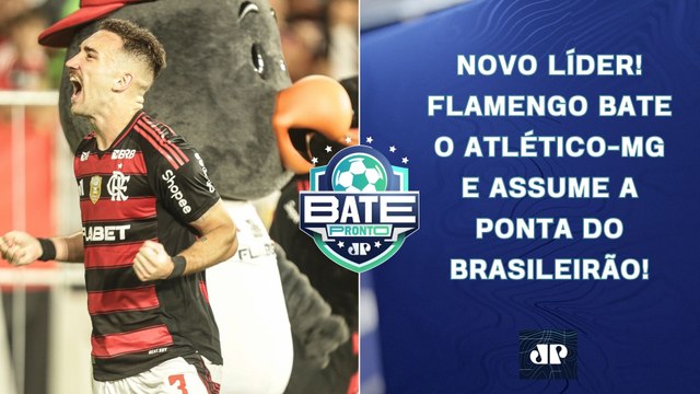 Flamengo VENCE e ASSUME A LIDERANÇA do Brasileirão; SPFC GANHA 3ª SEGUIDA com Crespo! | BATE-PRONTO