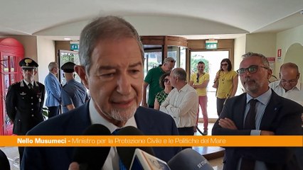 Musumeci "Blue economy ha tante potenzialità, carta vincente per Sud"