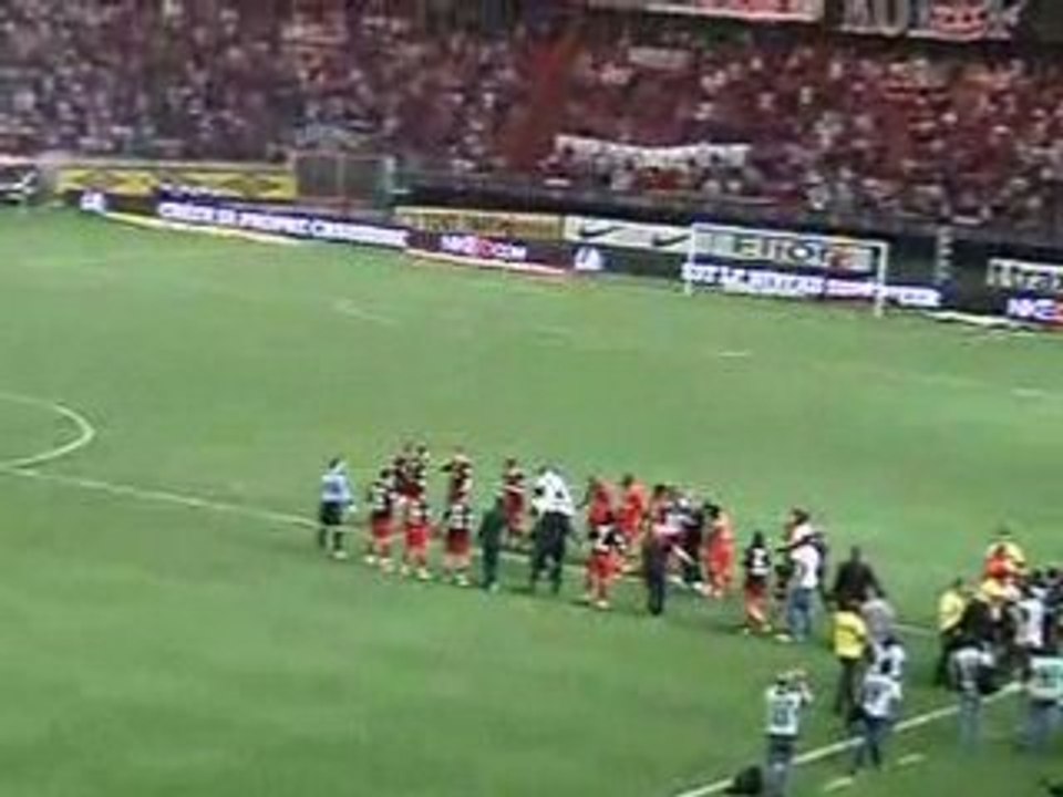 PSG-ASSE / Haie d'honneur pour Pauleta