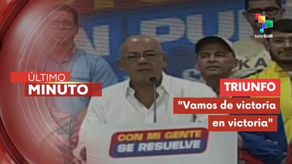 "Hay una clara demostración de que el pueblo rechaza al fascismo"
