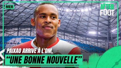Mercato : Paixao arrive à l'OM, "une bonne nouvelle" selon Acherchour