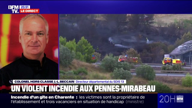 Incendies dans les Bouches-du-Rhône: Cette vigilance doit être culturelle à présent , estime le colonel Jean-Luc Beccari, directeur départemental du SDIS 13