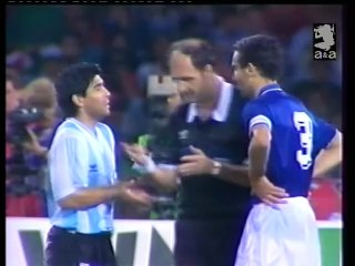 1990 FIFFA World Cup - Italy v. Argentina (Semifinals) Extra Tima + p.s.o