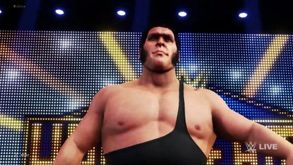 💖JEU CULTE WWE2K20💖💥L’ENTREE IMPRESSIONNANTE DE "ANDRE LE GEANT"💥ABONNES-TOI STP🙏💖 MERCI 🙏💖💥