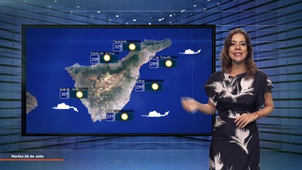 La previsión del tiempo en Canarias para el 29 de julio de 2025, en Atlántico Televisión.