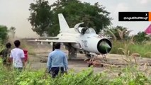 カンボジア空軍の希少なMiG-21bis戦闘機が再稼働か、映像が注目集める