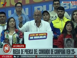 Comando de Campaña Ven25+: Somos la fuerza política más grande de la historia de Venezuela