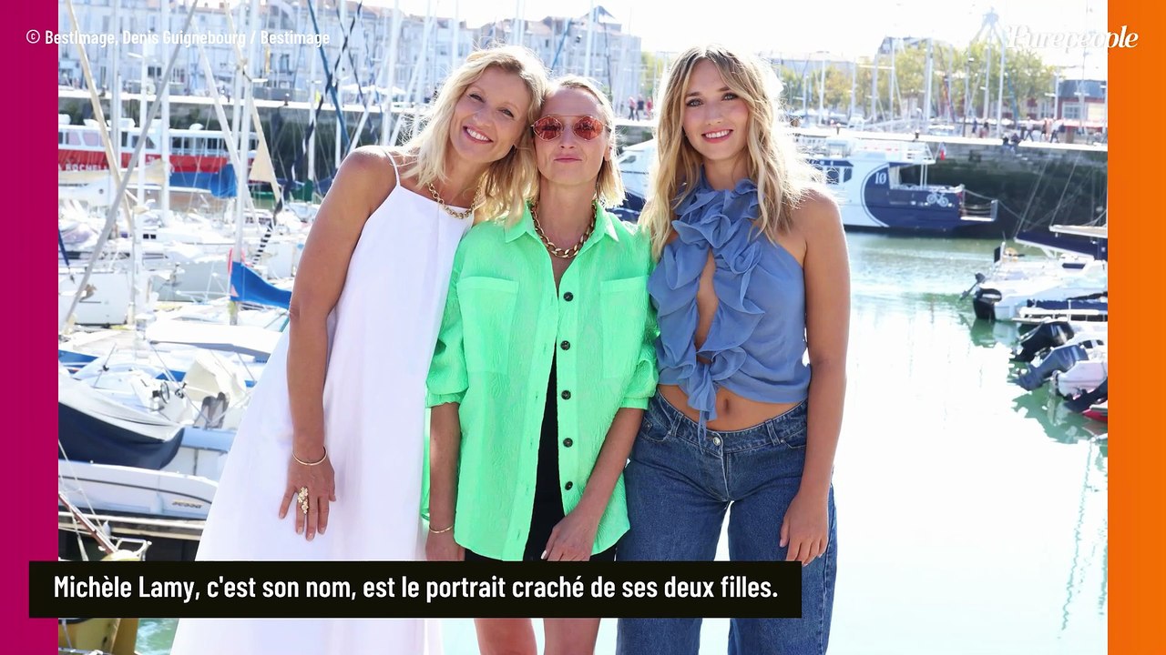 Audrey et Alexandra Lamy dévoilent une photo d'un troisième membre de leur famille qui est leur sosie !