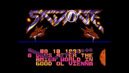 Amiga Intro Glass by Savage (1990)