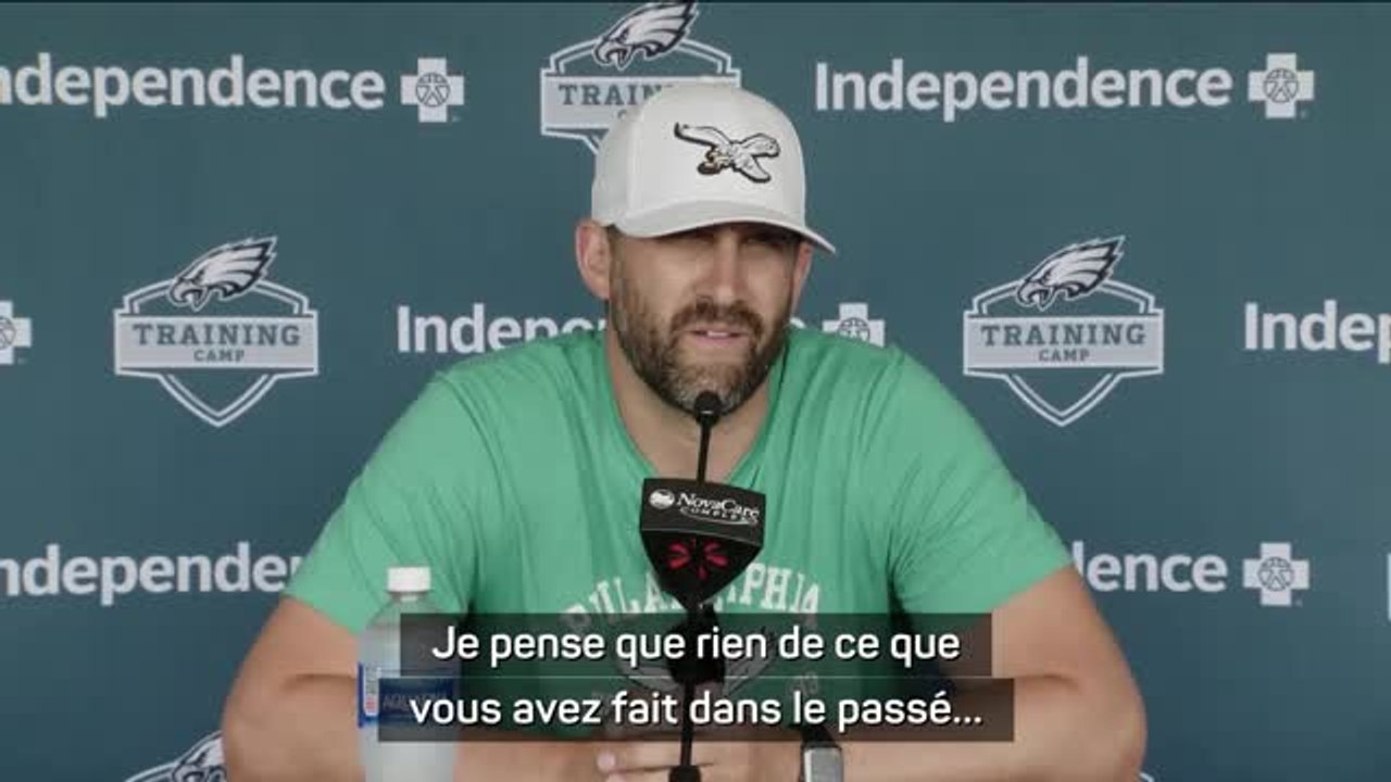 Eagles - Sirianni : “Ne pas se reposer sur nos lauriers ou regarder trop loin devant”
