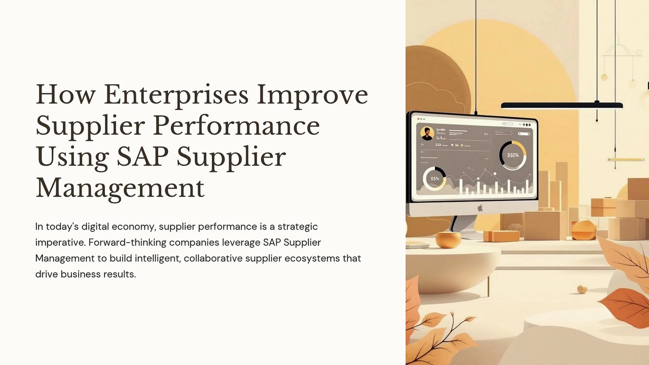 SAP Supplier Management