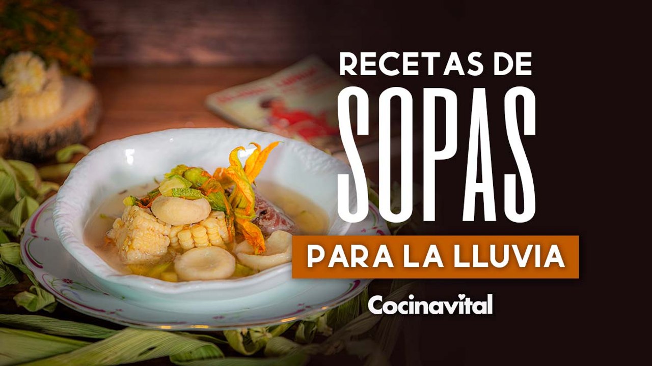3 recetas de sopas para decirle adiós al frío