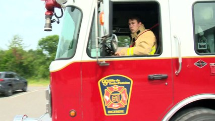 Le premier camion d'élévation du Service des incendies de Trois-Pistoles officiellement en service