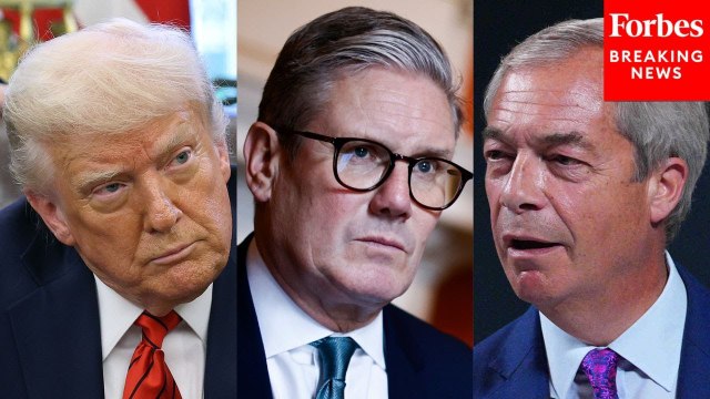 Trump Lays Out Differences Between Nigel Farage And UK PM Keir Starmer: 'One Is Slightly Liberal...'