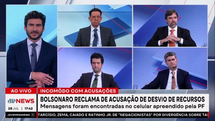 IRRITAÇÃO! Bolsonaro reclama de acusações de desvio de recursos