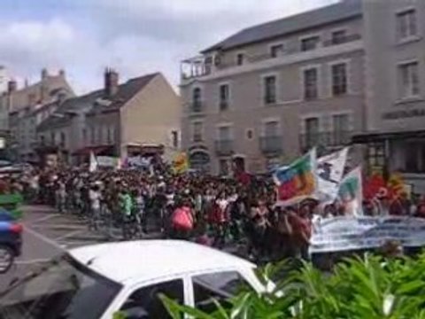 mobilisation des lycéens professeurs ...à Blois