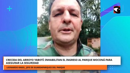 Crecida del Arroyo Yaboti Inhabilitan el ingreso al Parque Moconá para asegurar la seguridad