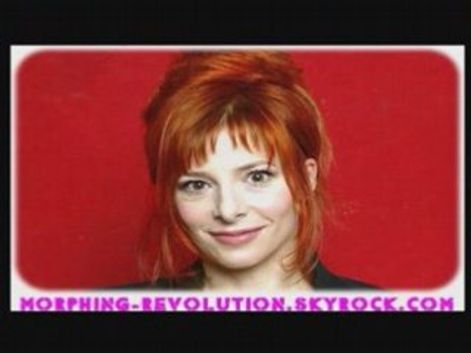 Mylène Farmer morphing