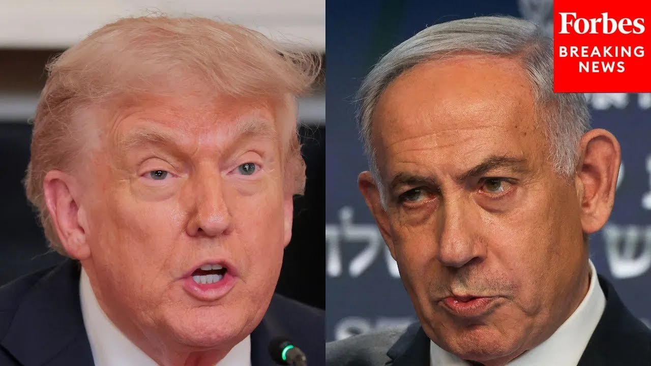 President Trump Says 'Israel Has A Lot Of Responsibility' When Asked About Aid Crisis In Gaza