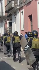 Efectivos se movilizan para contener manifestaciones