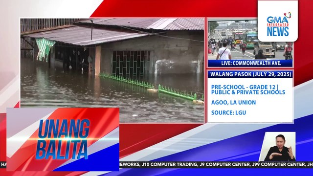 Malabon, nasa state of calamity dahil sa matinding baha na dulot ng nasirang navigation gate sa Navotas, high tide, at Habagat | Unang Balita