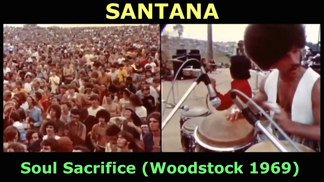 Santana - Soul Sacrifice (Woodstock 1969)
